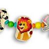 Hess-Holzspielzeug-12976-Wagenkette-Wildlife-aus-Holz-Lnge-ca-47-cm-0-0