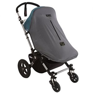 Beige BABYLUX Sonnenschutz UV Rollo Sch/ütz SONNENSEGEL Sonnendach f/ür Kinderwagen Buggy